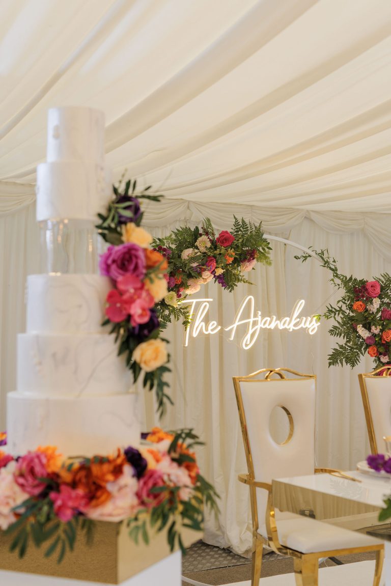 The Pavilion at North Mymms Park fusion wedding